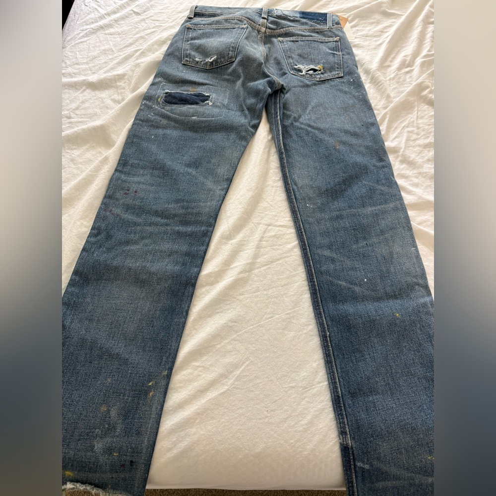 Polo Ralph Lauren women Blue Distressed Jeans - Picture 7 of 8